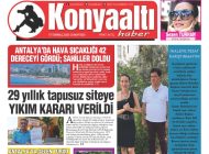 15 TEMMUZ 2023 KONYAALTI HABER GAZETESİ