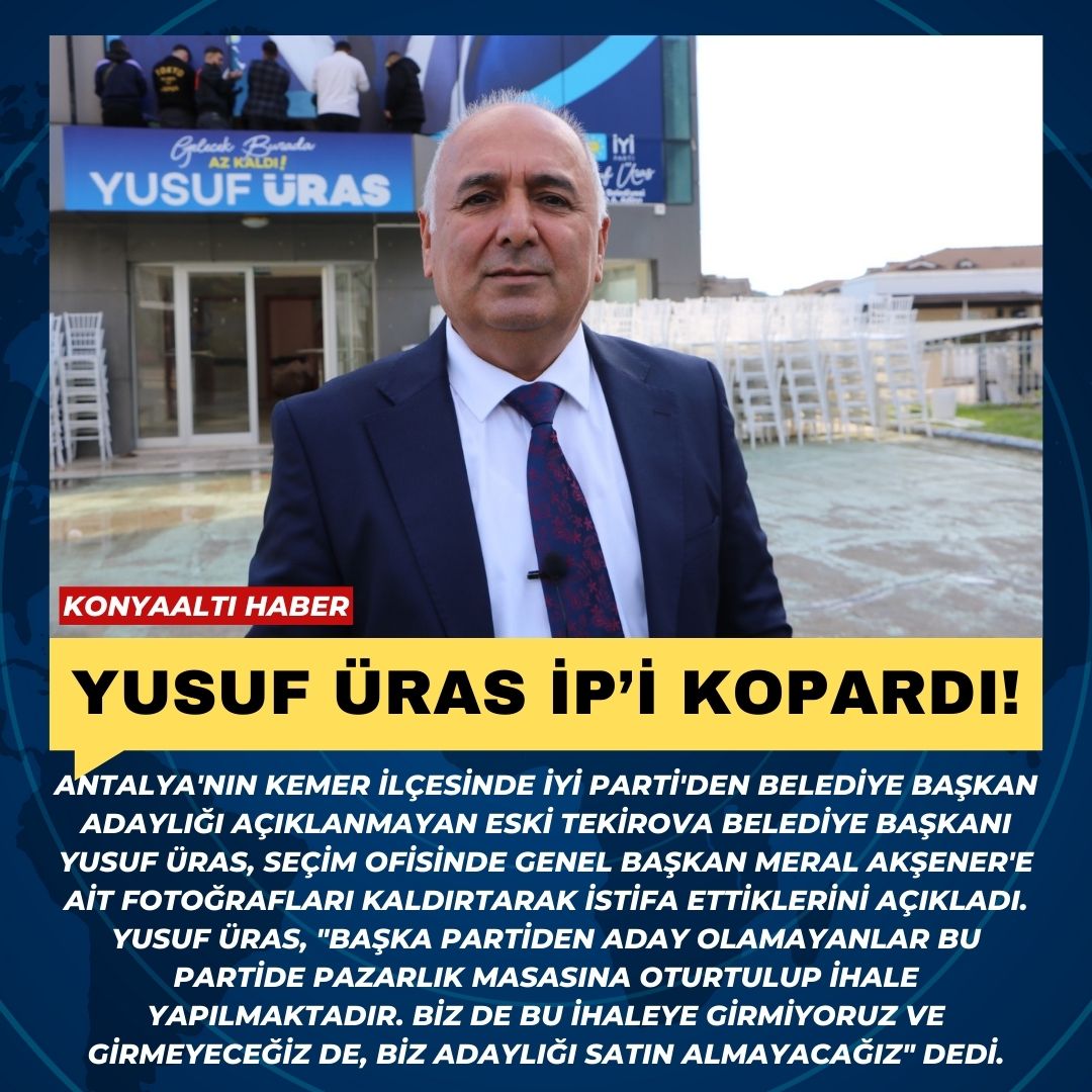 Üras İP’i kopardı