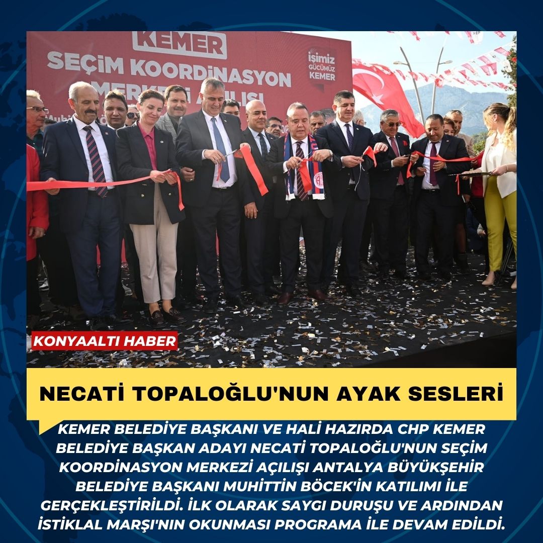 NECATİ TOPALOĞLU’NUN AYAK SESLERİ