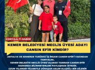 KEMER BELEDİYESİ MECLİS ÜYESİ ADAYI CANSIN EFİR KİMDİR?