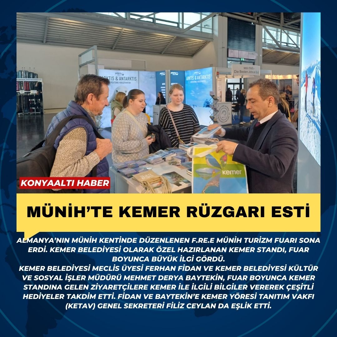 Münih’te Kemer rüzgarı esti