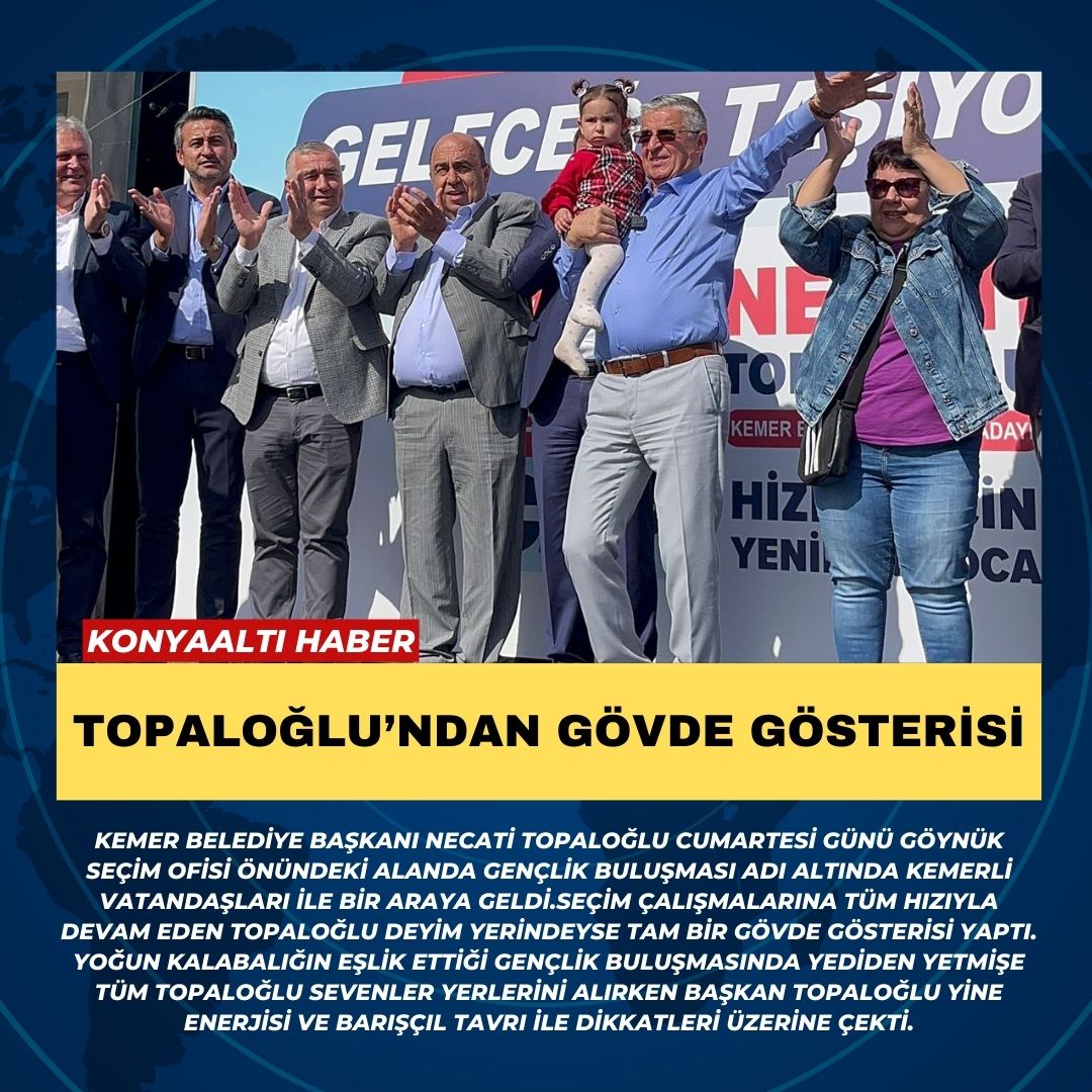 TOPALOĞLU’NDAN GÖVDE GÖSTERİSİ