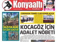 17 NİSAN 2024 KONYAALTI HABER GAZETESİ