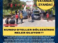 KUNDU OTELLER BÖLGESİNDE NELER OLUYOR?