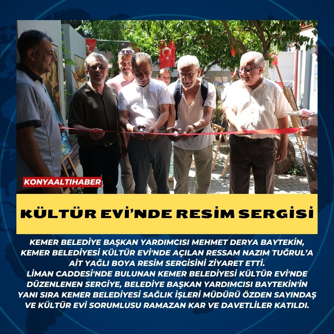 Kültür Evi’nde resim sergisi