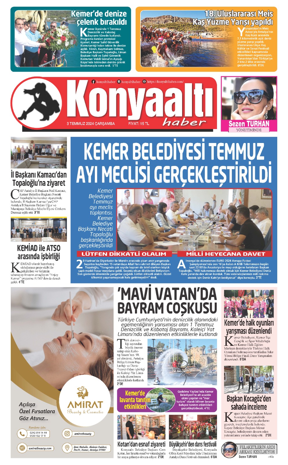 03.07.2024 KONYAALTI HABER GAZETESİ