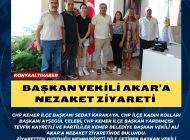 Başkan Vekili Akar’a nezaket ziyareti 