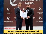 YENİDEN REFAH PARTİSİ KEMER İLÇE BAŞKANI MEHMET YILDIRIM OLDU