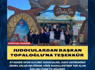 Judoculardan Başkan Topaloğlu’na teşekkür 