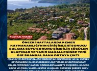 Önceki haftalarda Kemer Kaymakamlığı’nın girişimleri sonucu sulama suyu sorunu şimdilik çözülen Ulupınar ve Yazır mahallesinde yeni bir skandal daha ortaya çıktı.