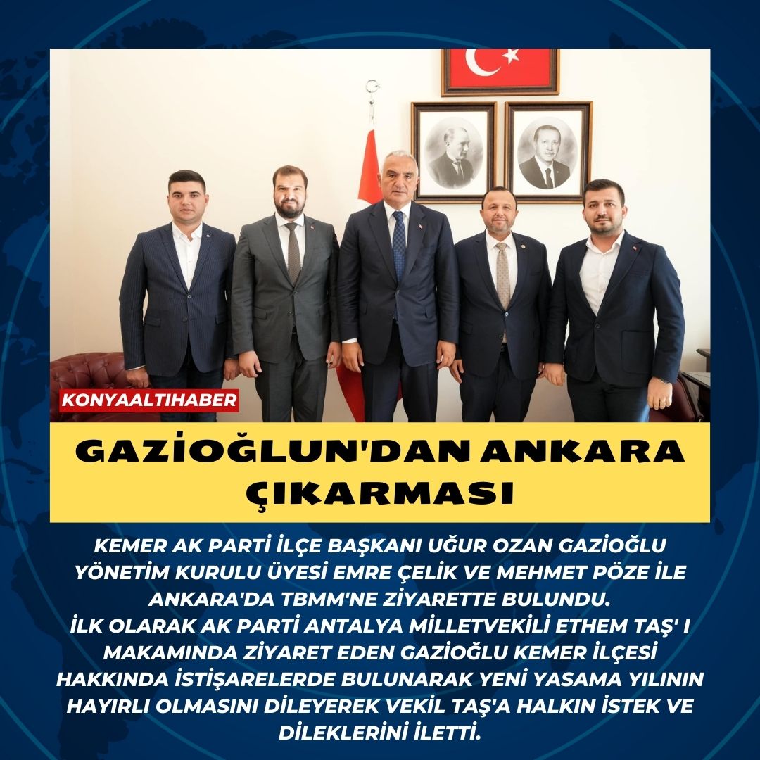 GAZİOĞLUN’DAN ANKARA ÇIKARMASI