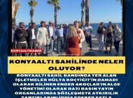 KONYAALTI SAHİLİNDE NELER OLUYOR?