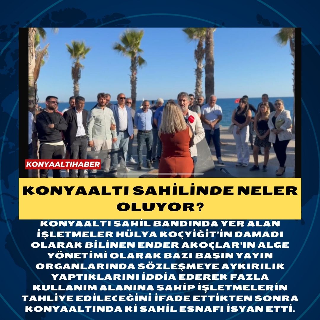 KONYAALTI SAHİLİNDE NELER OLUYOR?