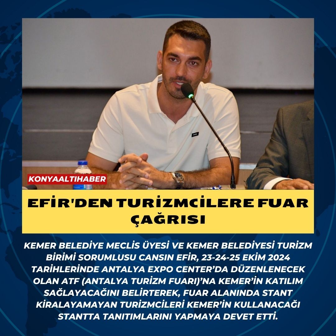 EFİR’DEN TURİZMCİLERE FUAR ÇAĞRISI