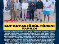 Sup Kupası ödül töreni yapıldı