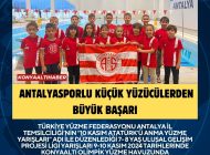 Antalyasporlu Küçük Yüzücülerden Büyük Başarı