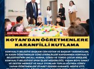 KOTAN’DAN ÖĞRETMENLERE KARANFİLLİ KUTLAMA