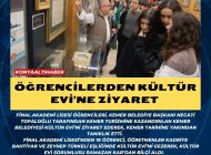 Öğrencilerden Kültür Evi’ne ziyaret 