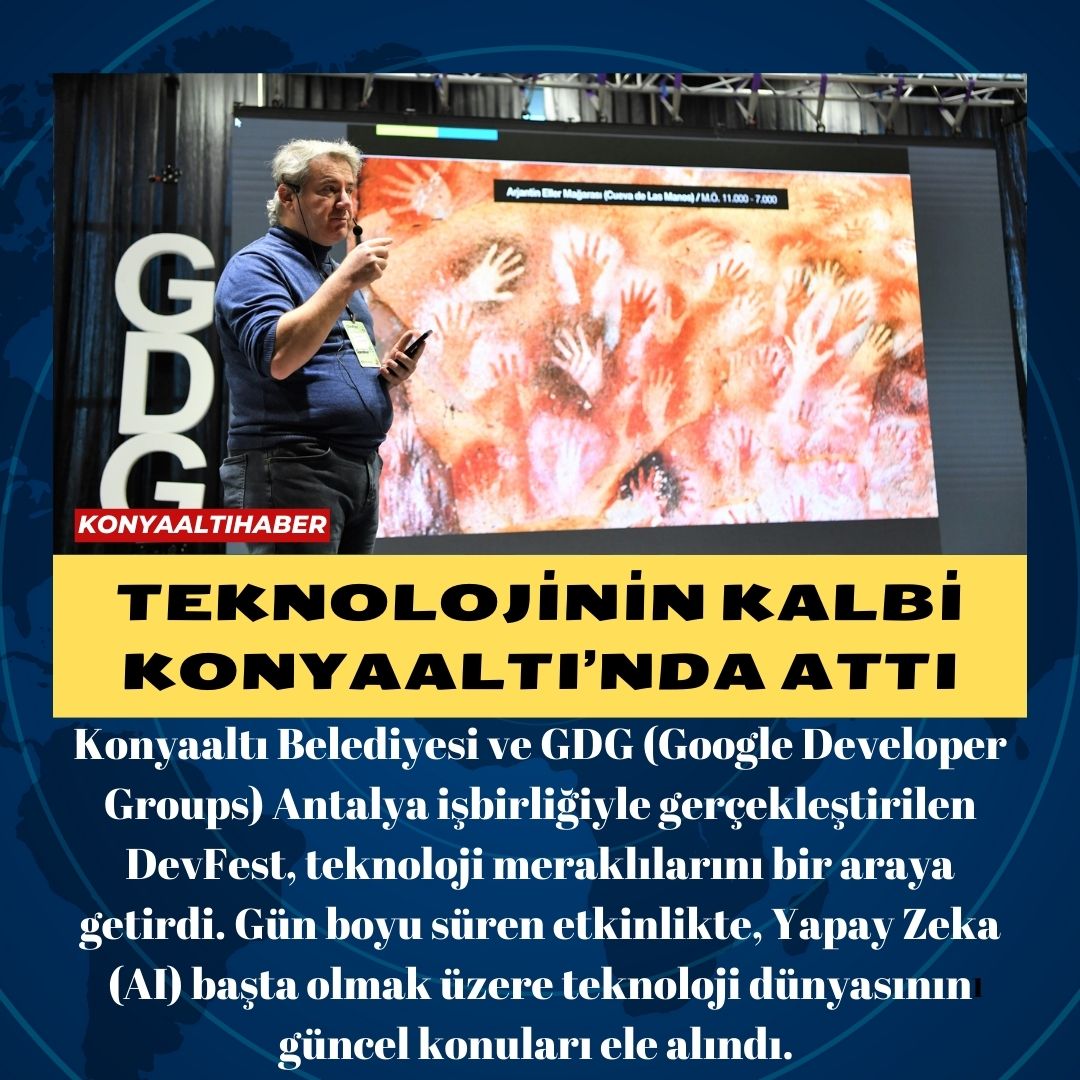 TEKNOLOJİNİN KALBİ KONYAALTI’NDA ATTI