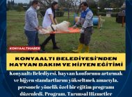 KONYAALTI BELEDİYESİ’NDEN HAYVAN BAKIM VE HİJYEN EĞİTİMİ