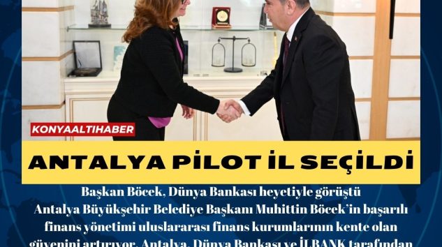 Antalya pilot il seçildi