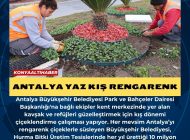 Antalya yaz kış rengarenk