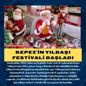 Kepez’in Yılbaşı Festivali başladı