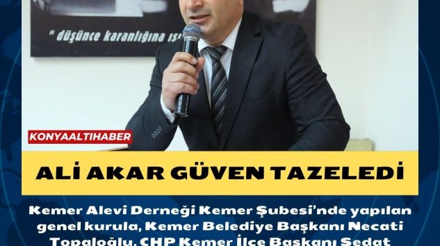 Ali Akar güven tazeledi