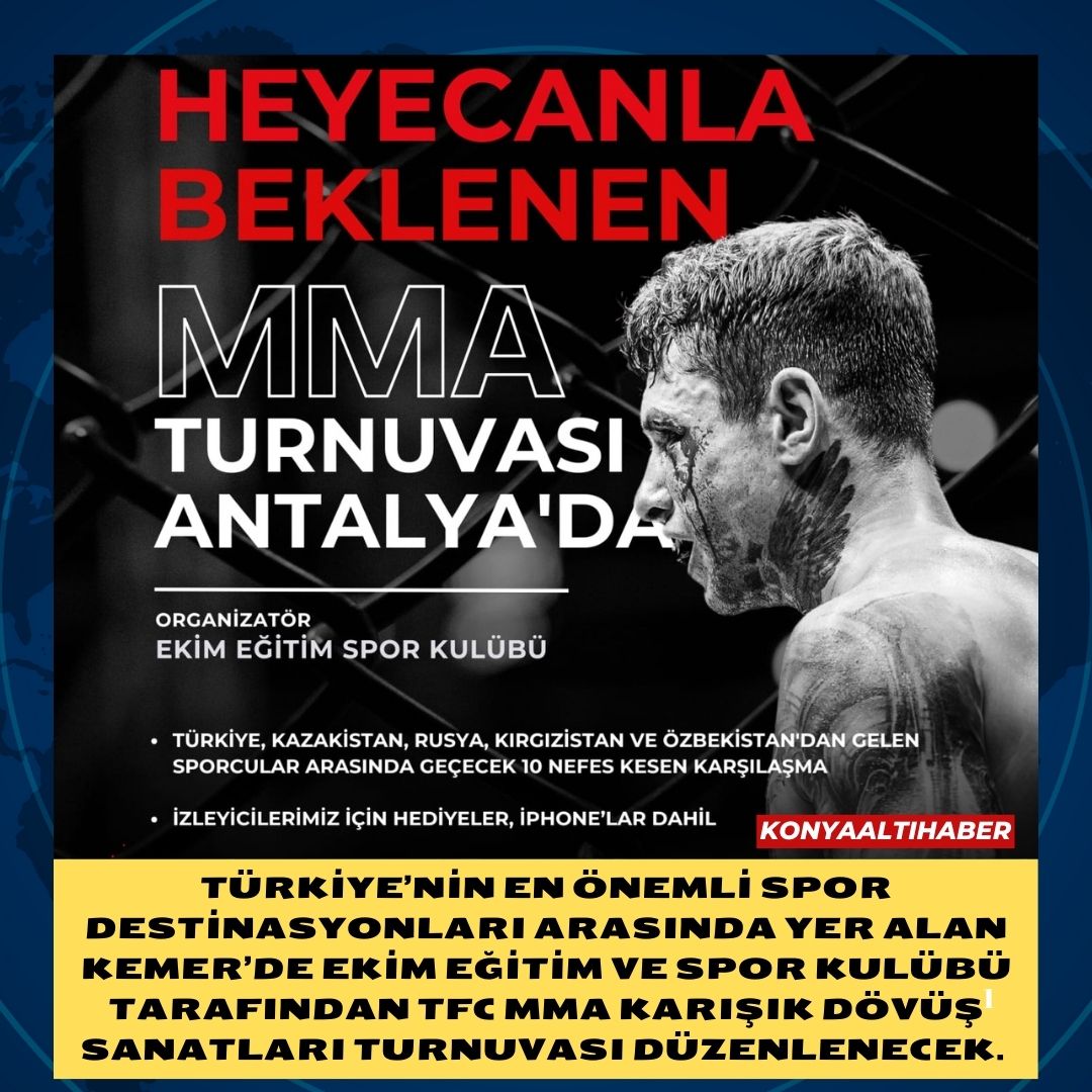 Kemer’de MMA Turnuvası