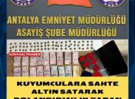 Kuyumculara Sahte Altın Satarak Dolandırıcılık Yapan ŞÜPHELİLER TUTUKLANDI