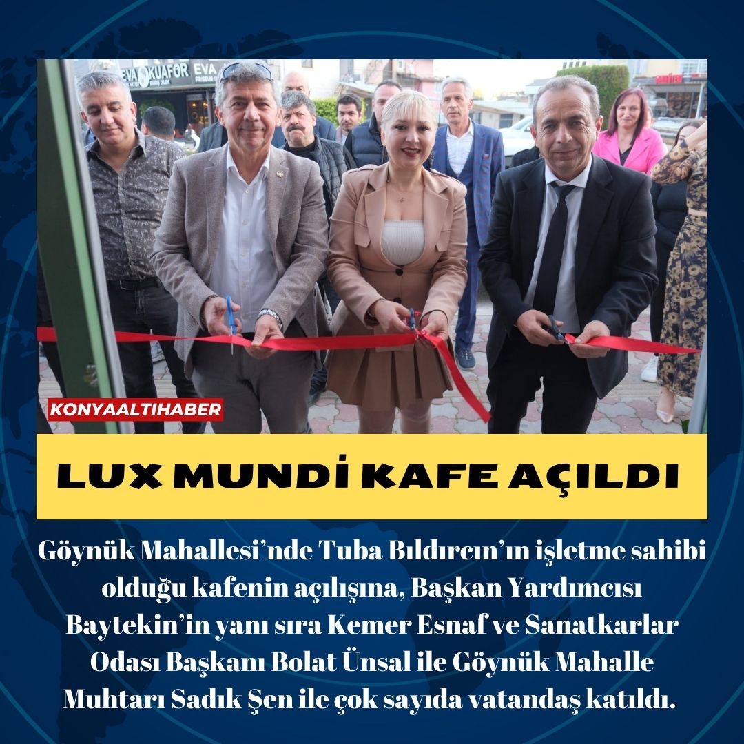 Lux Mundi Kafe açıldı 