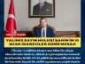 Valimiz Sayın Hulusi Şahin’in 10 Ocak İdareciler Günü Mesajı