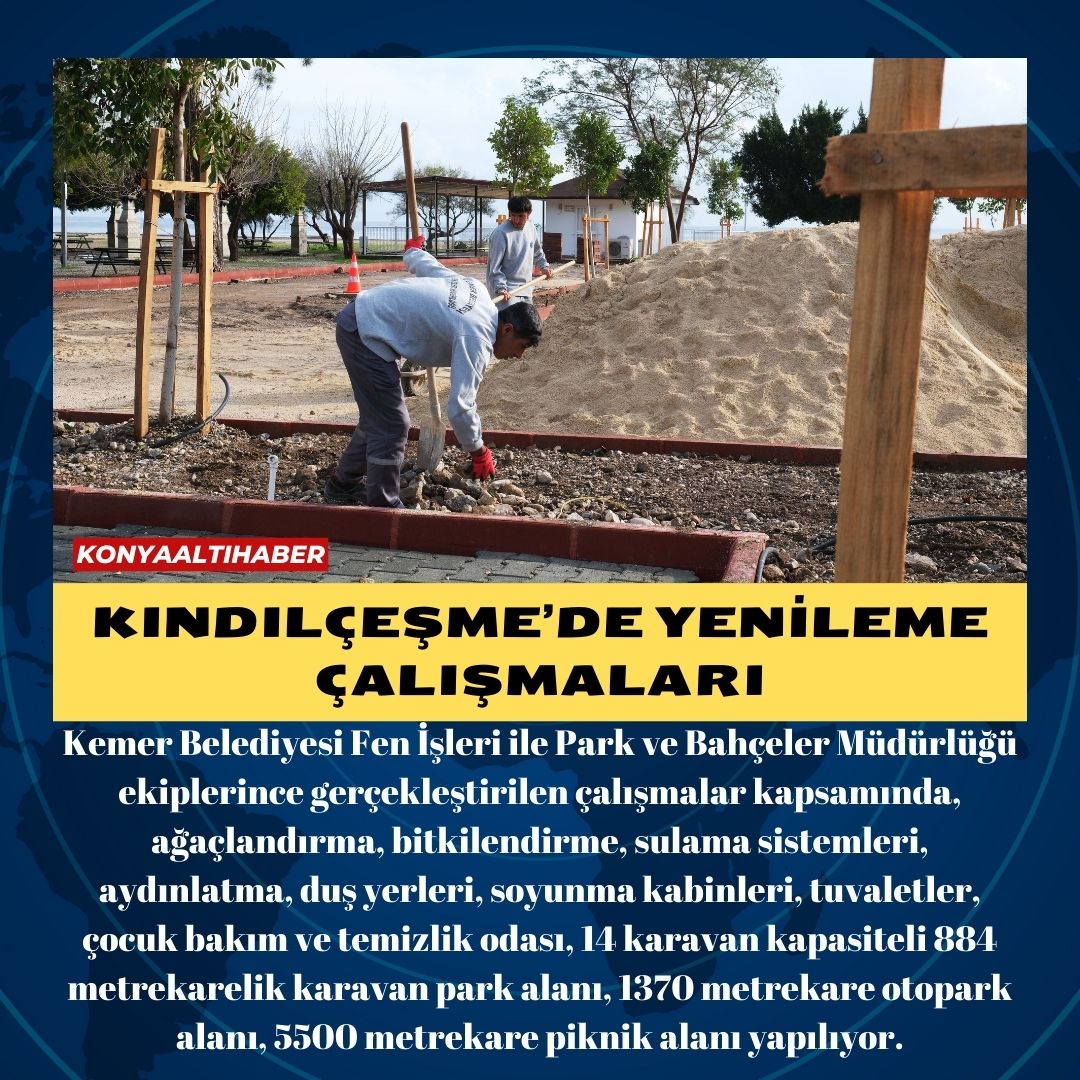 Kındılçeşme’de yenileme çalışmaları