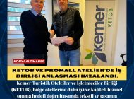 KETOB ve Promall Atelier’de İş Birliği Anlaşması İmzalandı.