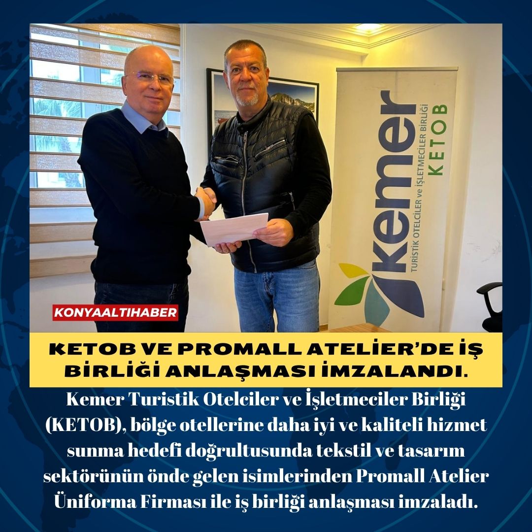 KETOB ve Promall Atelier’de İş Birliği Anlaşması İmzalandı.