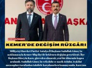 Kemer’de Değişim Rüzgârı