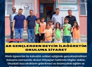 AK GENÇLERDEN BEYCİK İLKÖĞRETİM OKULUNA ZİYARET
