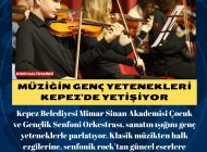 Müziğin genç yetenekleri Kepez’de yetişiyor