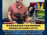 BAŞKAN KOTAN HURMA KREŞİ ZİYARET ETTİ.