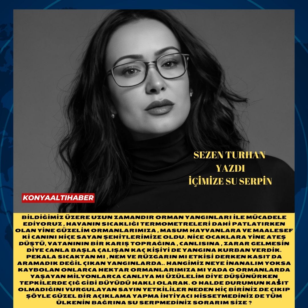 İÇİMİZE SU SERPİN