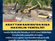 ASAT’tan Sarısu’da kışa hazırlık temizliği