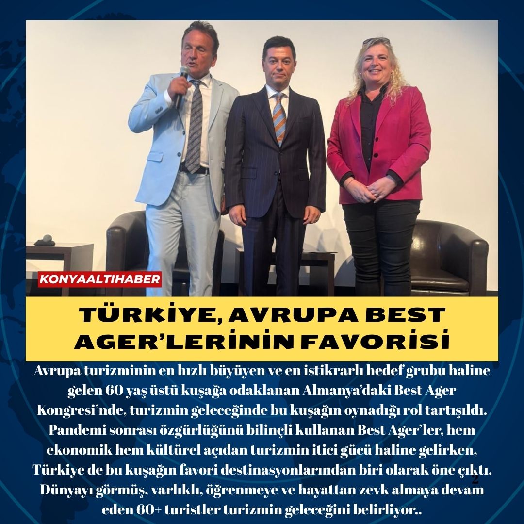 TÜRKİYE, AVRUPA BEST AGER’LERİNİN FAVORİSİ