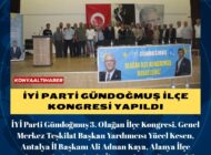 İYİ Parti Gündoğmuş İlçe Kongresi yapıldı