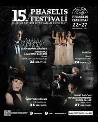 15. PHASELİS FESTİVALİ 22 EYLÜL AKŞAMI ANTALYAKEMER PHASELİS ANTİK KENTİNDE BAŞLIYOR!