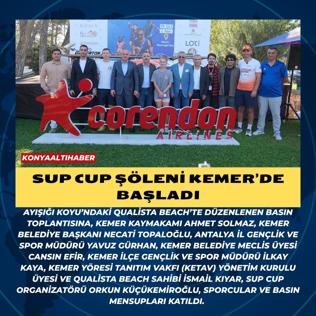 Sup Cup şöleni Kemer’de başladı