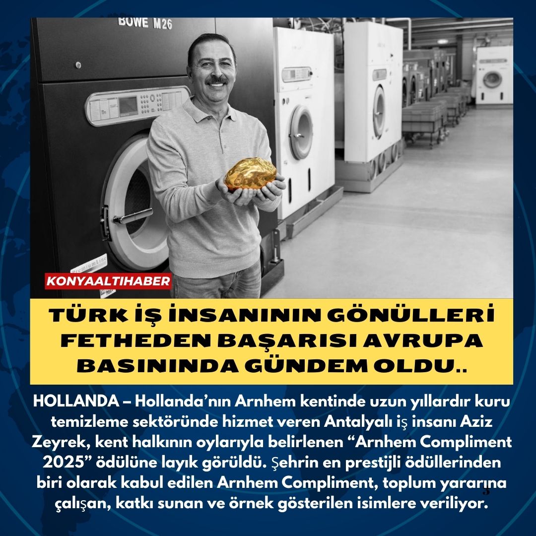 Türk iş insanının gönülleri fetheden başarısı Avrupa basınında gündem oldu..