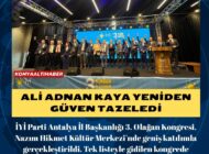 Ali Adnan Kaya yeniden güven tazeledi