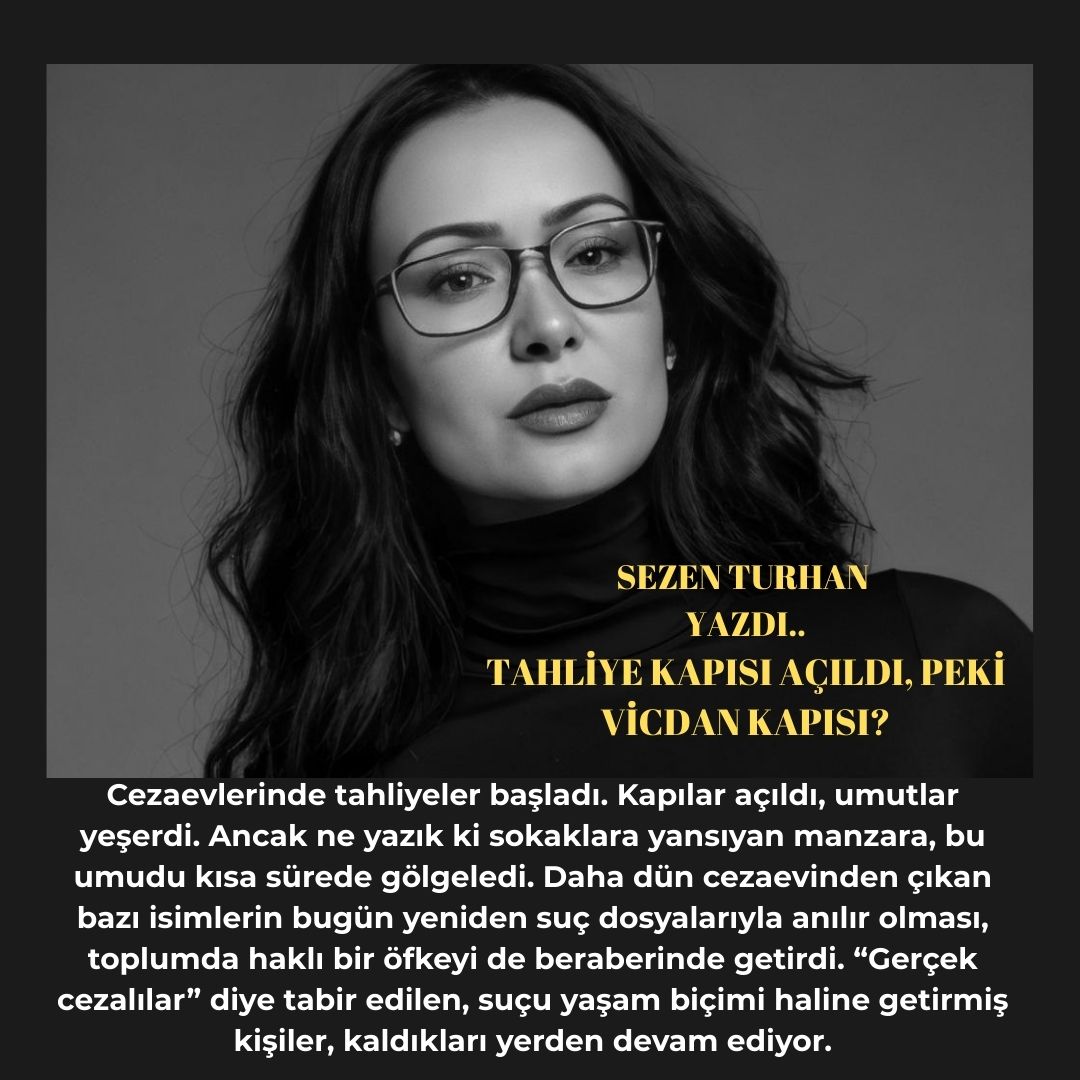 Tahliye Kapısı Açıldı, Peki Vicdan Kapısı?