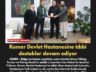 Kemer Devlet Hastanesine tıbbi destekler devam ediyor