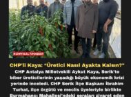 CHP’li Kaya: “Üretici Nasıl Ayakta Kalsın?”